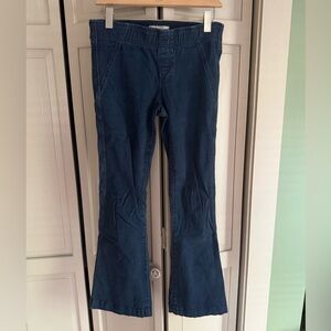 Free People elastic waistband flared jeans 28